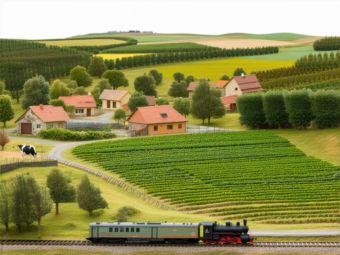 HO Scale Rural Scenery